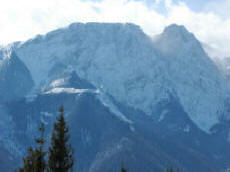 GUBALOWKA wiederum linear Gubałwka Berglandschaft in Zakopane Tatry Polen